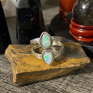 Sterling Silver Welo Opal Ring